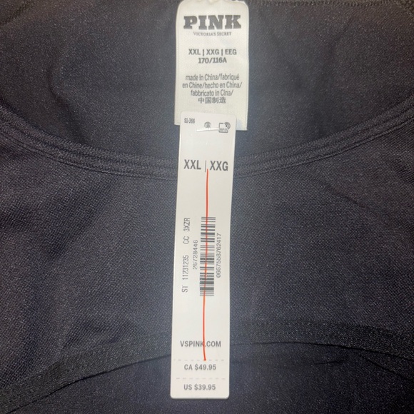 🐸 Victoria’s Secret PINK mesh long- sleeve crop top - Picture 5 of 5